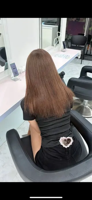 ロング カラー 🫧似合わせヘア🫧 シンカイアオイ🫧のヘアスタイル