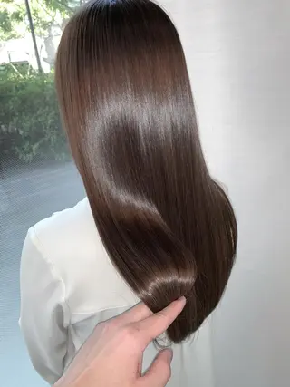 ロング 【コテ巻き風パーマ】 一木快斗のヘアスタイル