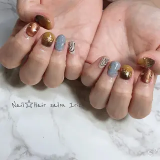 ネイル Hair salon Irie所属・與儀 知佳のネイルデザイン