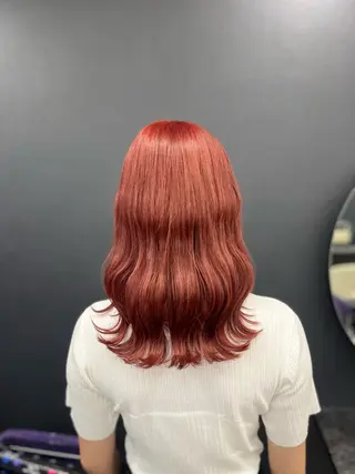 セミロング カラー white.梅田所属・White梅田  ／ COCOのヘアスタイル