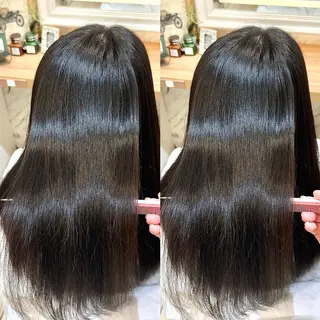 ロング パーマ 韓国レイヤー 暖色カラー/さくらのヘアスタイル