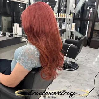 カラー Endearing 銀座/レイヤーカットのヘアスタイル