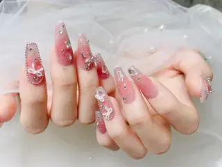 ネイル チョウ チョウのネイルデザイン