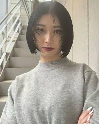 ショート nicoTOKYO 原宿所属・センターパート /メンズ/海野颯生のヘアスタイル