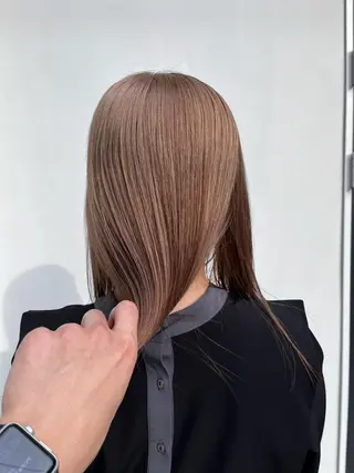 セミロング カラー トレンドヘア◎ 店長　清原佑太のヘアスタイル