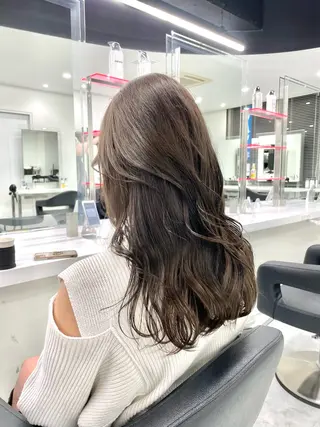 ロング 💍大人デザイン /ハイトーン♡リクトのヘアスタイル