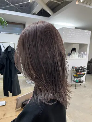 ミディアム 宮本 祥生のヘアスタイル