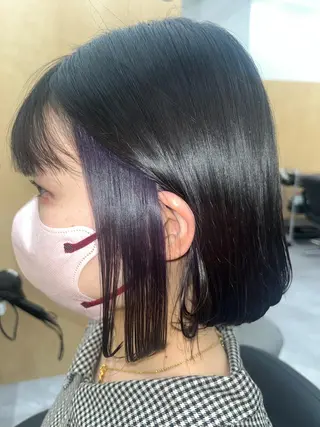 ショート カラー 🎀透明感 カラー🎀ミズキのヘアスタイル