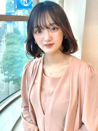 ミディアム 市原 大翼のヘアスタイル