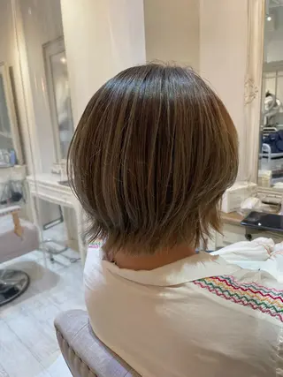 ショート カラー 池田 桃子のヘアスタイル