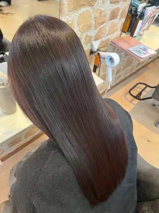 ロング 土肥 美羽のヘアスタイル