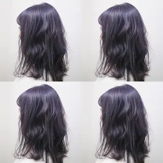 ミディアム カラー JILBLAN京都 ショート/ハイライトのヘアスタイル