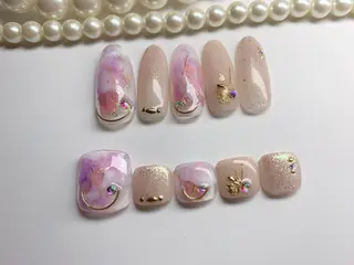 ネイル MiKi Nai池袋 長さだし得意のネイルデザイン