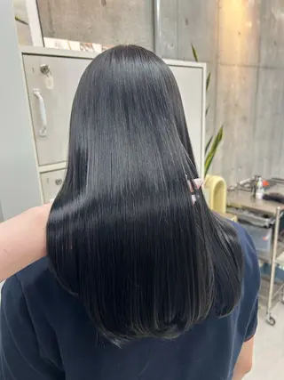 ロング LOE所属・LOE Yuuka/42🩵のヘアスタイル