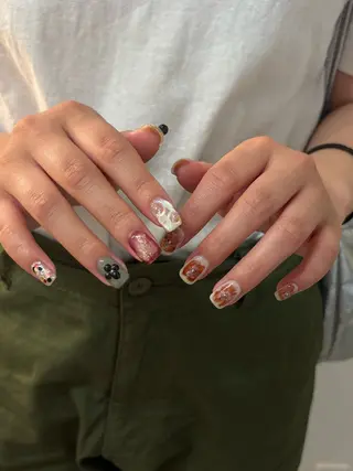 ネイル 佐藤 渚紗のネイルデザイン