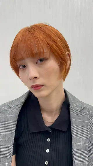 ショート カラー ミチオノザワヘアサロン所属・鷲嶺 風太朗のヘアスタイル