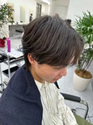 パーマ メンズ 久米 治仁のヘアスタイル