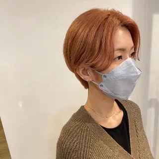 カラー 大迫 江梨のヘアスタイル