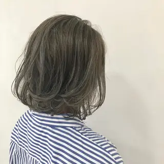 ミディアム 髪質改善×縮毛矯正サロンWealth所属・髪質改善特化サロン Wealth　Naoのヘアスタイル