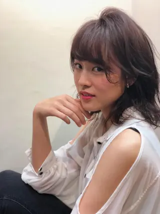 セミロング 鈴木 隼人のヘアスタイル