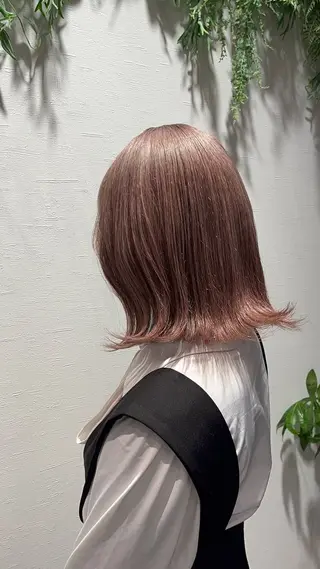 ミディアム カラー ショート専門/豊中駅 /view/のヘアスタイル