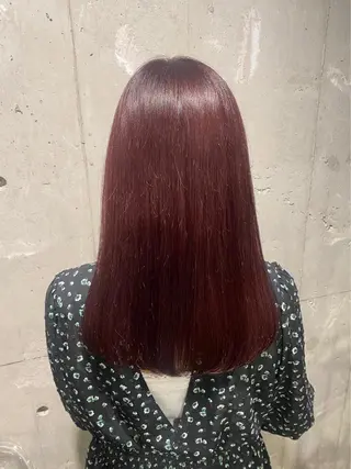 ミディアム カラー パーマ ヘアアレンジ メンズ キッズ ネイル マツエク・マツパ アイブロウ ダブルカラー特化💖 韓国ヘア💖りくのヘアスタイル