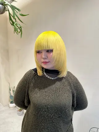 ショート カラー SALOWIN  梅田茶屋町店所属・梅田/ベージュカラー /ブリーチカラーのヘアスタイル