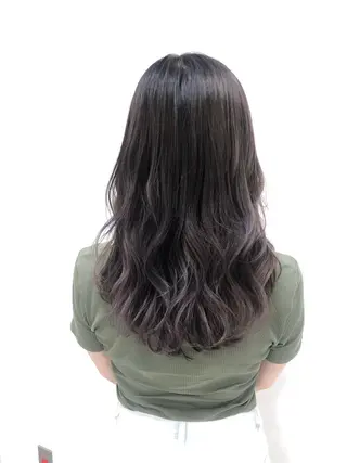 セミロング 透明感カラー💖 Stylist佐藤澪のマツエク・マツパデザイン