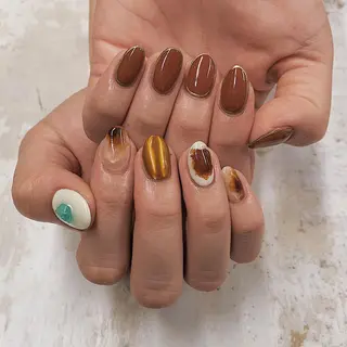 ネイル tener 🧋yume🧋のネイルデザイン