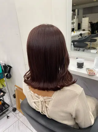 ミディアム カラー ダブルカラー/ 横浜/JURIのヘアスタイル