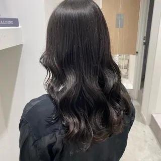 ロング カラー 艶カラー/韓国風ヘア 🩵shioneのヘアスタイル