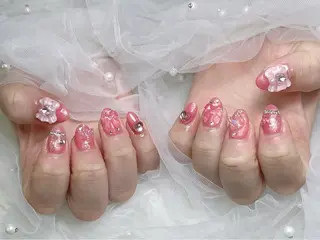 ネイル 【Eclat エクラ】nail&beauty所属・Eclat〔エクラ〕 MOEKA𝜗𝜚*のネイルデザイン