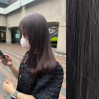 ロング カラー ヘアアレンジ stylist ◎RUKI.のヘアスタイル
