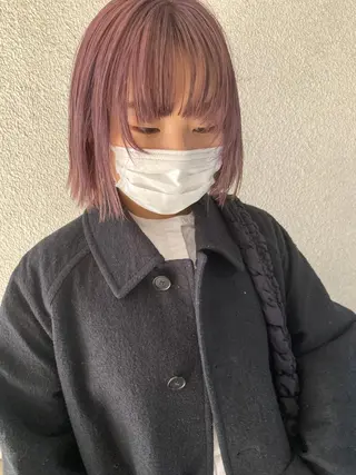 ショート カラー お洒落ベージュ🤎 代官山shibukiのヘアスタイル