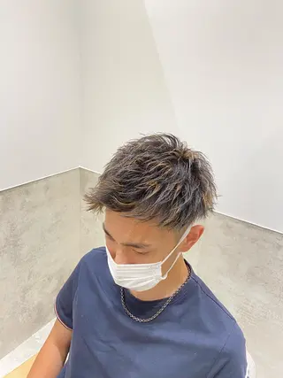 ショート Re.Meiro(リ・メイロ)所属・メンズカット/ 沖縄市/村田亮太のヘアスタイル