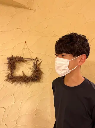 ショート 柘植 雅大のヘアスタイル