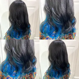 セミロング カラー uros.所属・メンズパーマ/ エクステ🌞セナのヘアスタイル