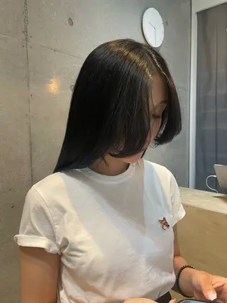 ロング カラー レイヤーカット/ パーマ/齋藤大貴のヘアスタイル