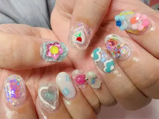 ネイル Nail Atelier IamI所属・アイアムアイ 大村磨衣のネイルデザイン