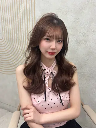 ロング カラー 韓国ヘア/表参道 ENA🎀🤍のヘアスタイル