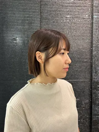 ショート ヘアーメイク　　　WiLL 江坂店所属・對馬 光梨のヘアスタイル