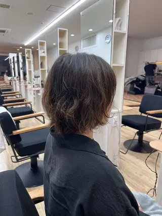 ミディアム セミjrスタイリスト /田尾凌雅のヘアスタイル