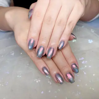 ネイル H3 Nail Tsuki🦋💙のネイルデザイン