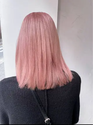 ミディアム カラー 小顔カット/レイヤー 【WiLL】加藤のヘアスタイル