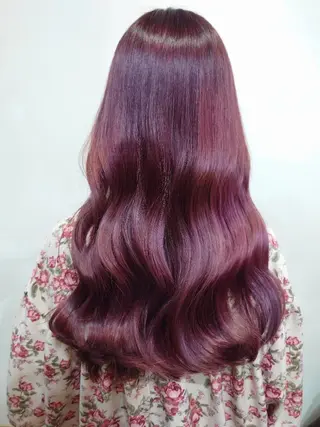 ロング ブリーチ／ 髪質改善／ＲＹＯのヘアスタイル