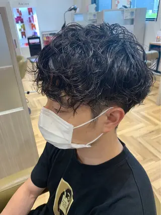 メンズ 深井 さやのヘアスタイル