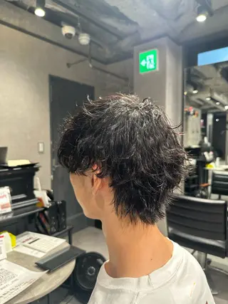 ショート ヘアアレンジ メンズ NEXT NEO所属・メンズヘア静岡 ✂︎Ryuheiのヘアスタイル