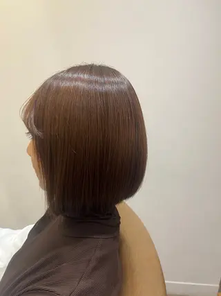 ショート パーマ 佐藤宰❪髪質改善❫ ❪カラー/透明感❫のヘアスタイル