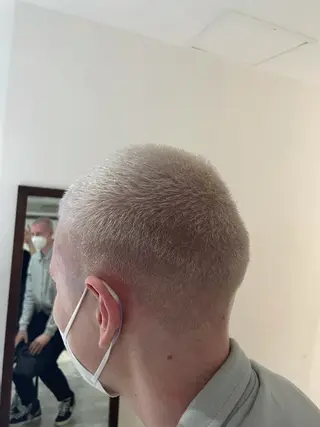 ショート カラー メンズ ボブ美容師 /馬場 翼のヘアスタイル