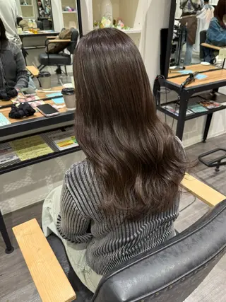 セミロング cocotte みづき/艶カラー🫧のヘアスタイル